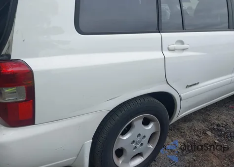 2007 Toyota Highlander Limited V6 из США, поврежденный, VIN JTEDP21A570128725